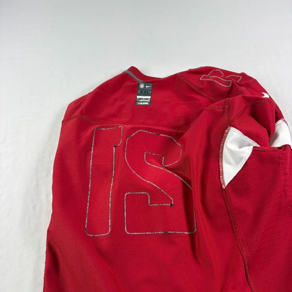 Patrick Peterson Jersey Men 2XL Red Arizona Cardinals Nike On Field Stitched NFL